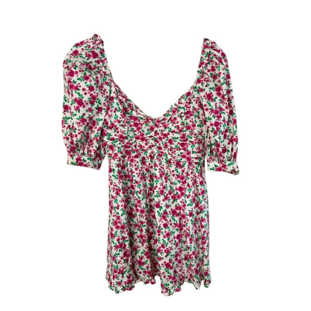 For Love & Lemons mini floral dress Size Small